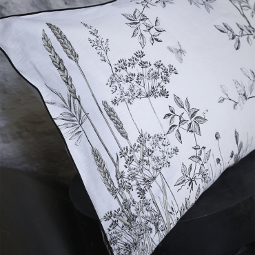 Linen cushion cover 40x60 cm (16x24"), Graminées